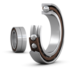 7210 CD/P4ADGA_Yüksek Hassasiyetli Eğik Bilyalı Rulmanlar