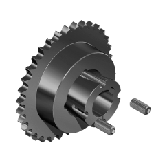 PHS 24B-1TBH16_Zincir Dişlisi, Tek Sıra, Konik Burçlu Model, EN