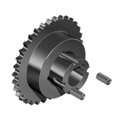 PHS 140-1TB35_Zincir Dişlisi, Tek Sıra, Konik Burçlu Model, ANSI