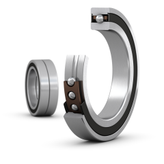 S71910 CB/P4ADBA_Yüksek Hassasiyetli Eğik Bilyalı Rulmanlar