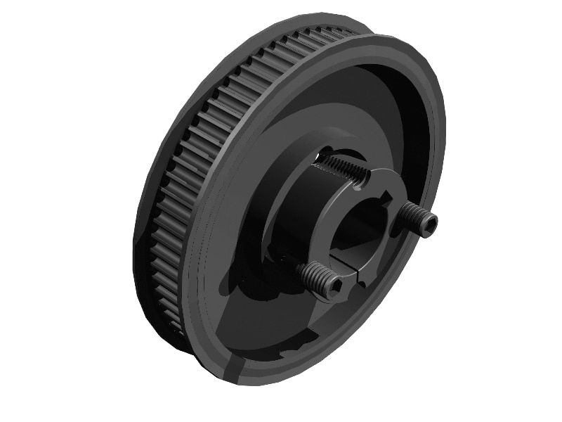PHP 45-14M-55TB_Zaman Kayışı Kasnağı, Konik Burçlu Model, HiDT