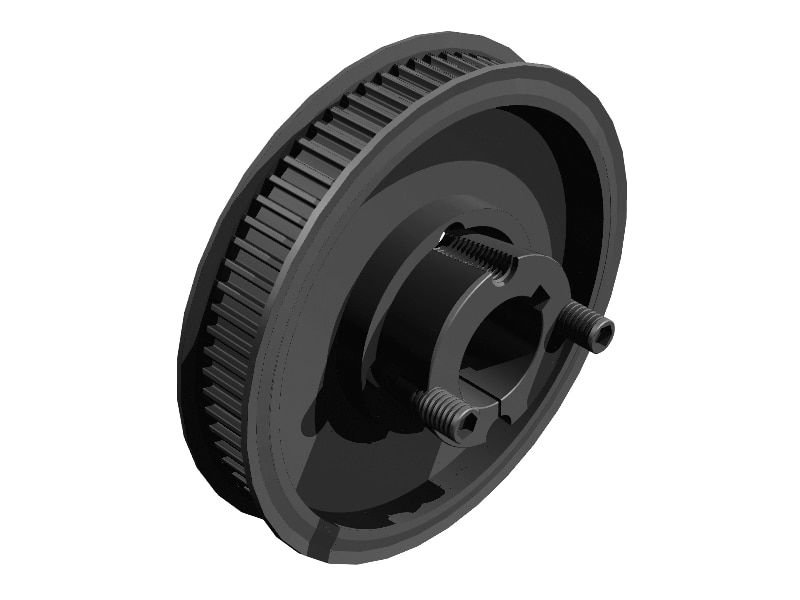 PHP 96H200TB_Zaman Kayış Kasnağı, Konik Burçlu Model