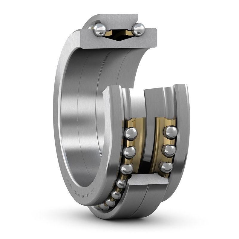 BTW 190 CM/SP_Yüksek Hassasiyetli Eğik Bilyalı Eksenel Rulmanlar